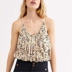 Free People Daisy Babe Cropped Tank